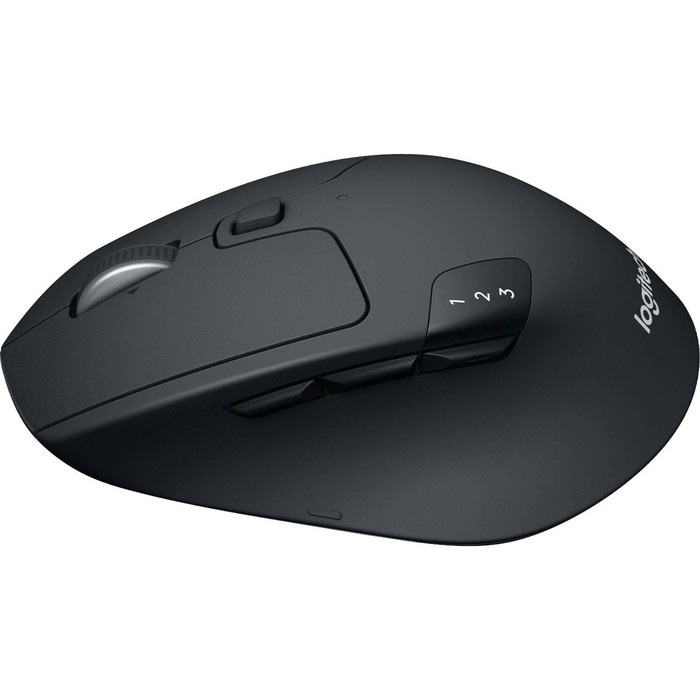 Мышь Logitech M720 Triathlon черный оптическая (1000dpi) беспроводная BT/Radio USB (6but) - фото 51635649