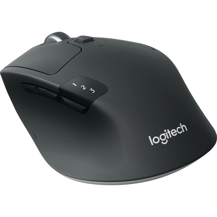 Мышь Logitech M720 Triathlon черный оптическая (1000dpi) беспроводная BT/Radio USB (6but) - фото 51635650