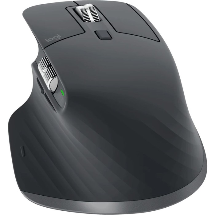 Мышь Logitech MX Master 3S графитовый оптическая (8000dpi) беспроводная USB (5but) - фото 51655364