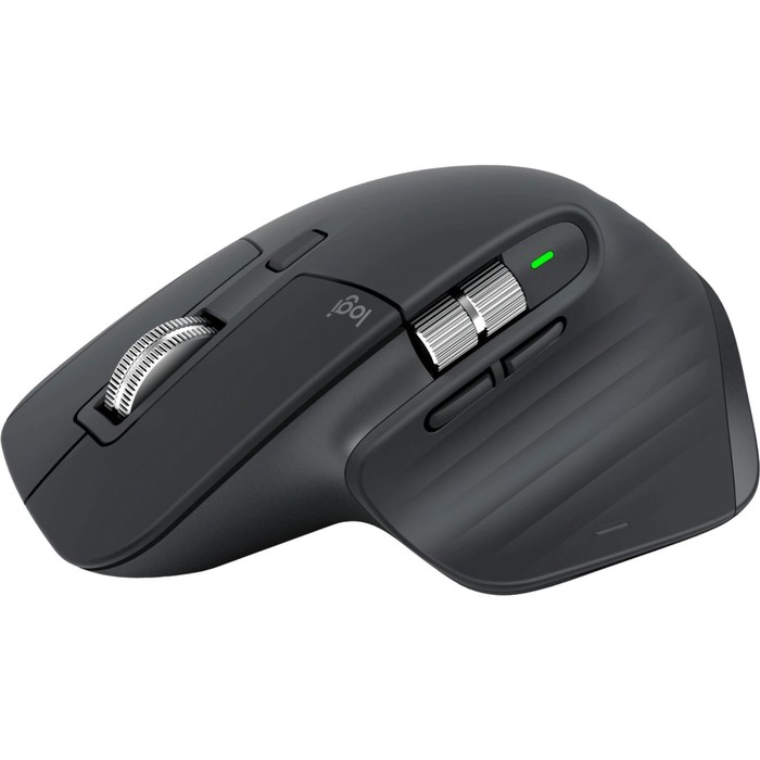 Мышь Logitech MX Master 3S графитовый оптическая (8000dpi) беспроводная USB (5but) - фото 51655366