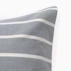 Наволочка «Этель» Blue stripe, 50×70 см, жатый хлопок 10418416
