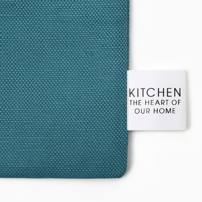 Мешочек текстильный «Этель» Home collection, 27×34 см, 45% лён, 55% хлопок, изумрудный