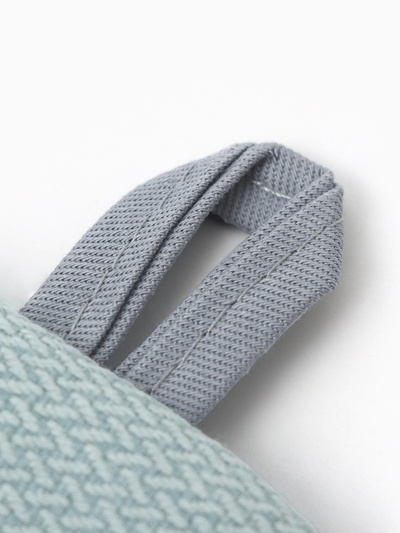 Грелка на чайник Этель Home collection green 28×28 см, 61% лён, 39% хлопок