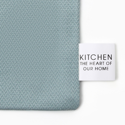 Мешочек текстильный «Этель» Home collection, 27×34 см, 61% лён, 39% хлопок, зелёный