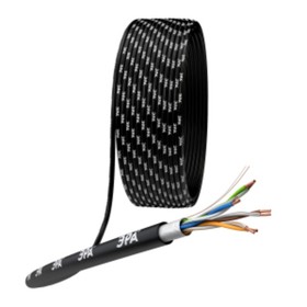 Кабель витая пара ЭРА SIMPLE F/UTP 4x2x24AWG Cat5e CU PE OUTDOOR 305 м