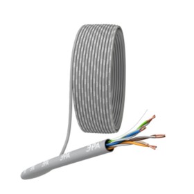 Кабель витая пара ЭРА U/UTP 4x2x24 AWG Cat5e CU PVC 305 м