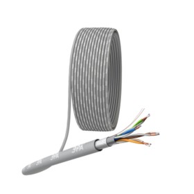 Кабель витая пара ЭРА SIMPLE F/UTP 4x2x24 AWG Cat5e CCA PVC 305 м