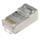 Джек ЭРА RJ-45 8P8C CAT 5e экранированный - фото 4443681