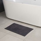 Тряпка для пола Raccoon, 220 г/м², 60×80 см, микрофибра, ультразвуковая обработка края, 2 шт., серая - Фото 5