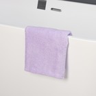 Тряпка для пола Raccoon, 220 г/м², 60×80 см, микрофибра, ультразвуковая обработка края, 2 шт, сиреневая - Фото 5