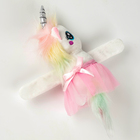 Мягкая игрушка «Обнимашка-Единорог», браслет - Фото 5