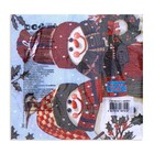 Салфетки новогодние бумажные «Снеговички» 3 слоя, 33×33 см, 20 шт. - Фото 3