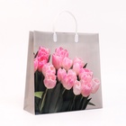 Пакет «Розовое настроение», мягкий пластик, 30×29 см, 120 мкм - Фото 2