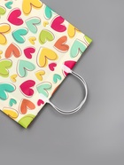 Пакет «Сердца», мягкий пластик, 30×30 см, 120 мкм - Фото 3