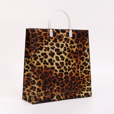 Пакет «Леопард», мягкий пластик, 30×30 см, 120 мкм