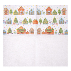 Салфетки бумажные «С Новым годом: домики», однослойные, 24×24 см, 20 шт. - Фото 6