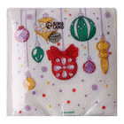 Салфетки бумажные «С Новым годом: шары», однослойные, 24×24 см, 20 шт. - Фото 2