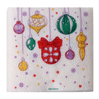 Салфетки бумажные «С Новым годом: шары», однослойные, 24×24 см, 20 шт. - Фото 3