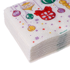 Салфетки бумажные «С Новым годом: шары», однослойные, 24×24 см, 20 шт. - Фото 4