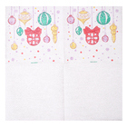 Салфетки бумажные «С Новым годом: шары», однослойные, 24×24 см, 20 шт. - Фото 6