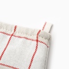 Варежка - прихватка «Этель» Bright cage, 20×27 см, 100% хлопок, рогожка 186 г/м² - Фото 3