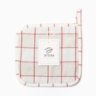 Прихватка «Этель» Bright cage, 19×19 см, 100% хлопок, рогожка 186 г/м² - Фото 4