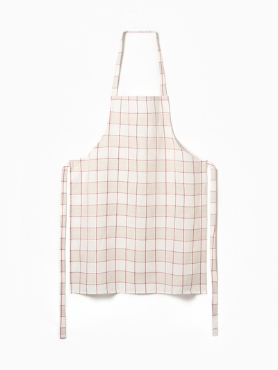 Фартук новогодний "Этель" "Bright cage" 60х70 см, 100% хл, рогожка 186 г/м2