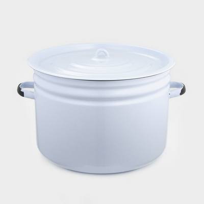 УЦЕНКА Бак эмалированный, 24 л, голубой