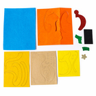 Аппликация из фетра на новый год «Веселая Змея», набор для творчества - Фото 3