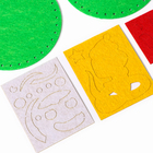 Елочный шар из фетра своими руками на новый год «Змея», набор для творчества - Фото 5