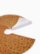 Коврик под ёлку «Сияние звёзд» d=86 см, золотистый - Фото 4