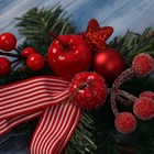 Украшение ёлочное «Зимнее волшебство. Звезда», новогоднее, 20×20 см, в виде звезды - Фото 2