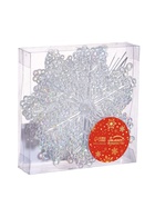 Ёлочная игрушка 6 шт. «Зимнее волшебство. Созвездие» пластик, снежинка, 12 см - Фото 7