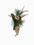 Ёлочные игрушки 2 шт. «Зимнее волшебство. Композиция на бантике» пластик, сосулька, 11×11 см - Фото 6