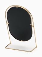 Зеркало настольное PREMIUM, металлическое, 22×34×12 см, (17.5×26.5 см), цвет золотой - Фото 3