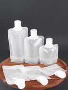 Набор для хранения, 6 предметов, прозрачный, белый - Фото 2