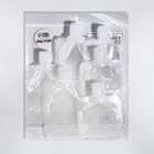 Набор для хранения, 6 предметов, прозрачный, белый - Фото 7