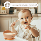 Набор для кормления, от 5 месяцев, силикон, бежевый - Фото 5