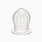 Ниблер для прикорма, от 5 мес., с силиконовой сеточкой, размер М «Зайка», вращающийся поршень, голубой - Фото 8