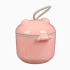 Контейнер для детского питания Мишка 1, 250 мл, розовый - Фото 5