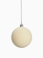 Ёлочные шары набор 4 шт., d=8 см «Бархатный зной» белый - Фото 5