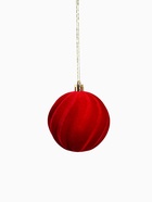 Ёлочные шары набор 4 шт., d=8 см «Бархатный зной» красный - Фото 7