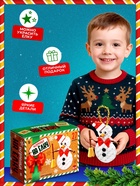 Конструктор новогодний «Игрушка на ёлку. Снеговичок», 27 деталей, 6+ - Фото 4