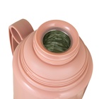 Термос 1.8 л, со стеклянной колбой, сохраняет тепло 24 ч, коричневый - фото 809319260