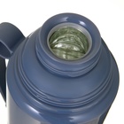 Термос 1.8 л, со стеклянной колбой, сохраняет тепло 24 ч, серый - фото 809319262