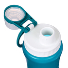 Бутылка для воды спортивная, 500 мл, 20.2 х 7.5 х 6.7 см, бирюзовая - Фото 5