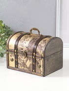 Шкатулка для украшений «Сундук. Ярмарка», дерево, 20×15×15.5 см 10323746