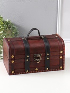 Шкатулка для украшений «Сундук. Джино», дерево, 26×15×14 см 10323756