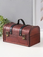 Шкатулка для украшений «Сундук. Джино», дерево, 26×15×14 см 10323756