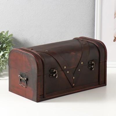 Шкатулка для украшений «Сундук. Виттория», дерево, 29.5×16×15.5 см